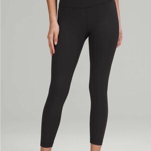 Lululemon Wunder train ribbed black